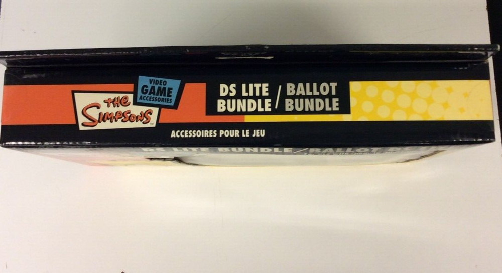 Bart Simpson DS Lite Bundle Nintendo Solutions2go Case/Stylus/Earbuds/Strap