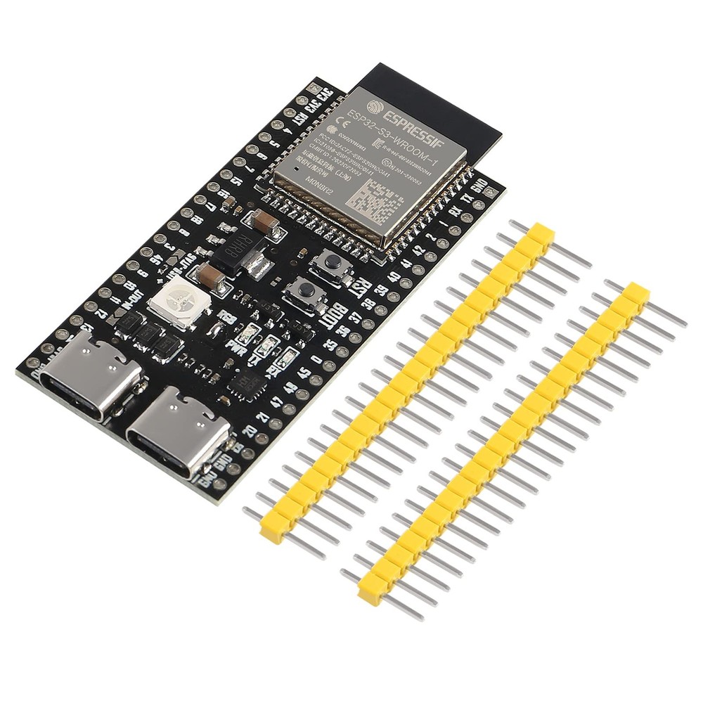 2 PCS ESP32-S3 WiFi Bluetooth Dual Type-C Development Board for Arduino