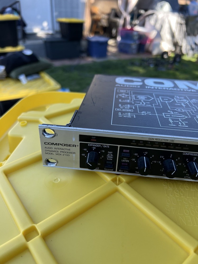 Behringer Composer Audio Interactive Dynamics Processor MDX 2100, Rack Mount