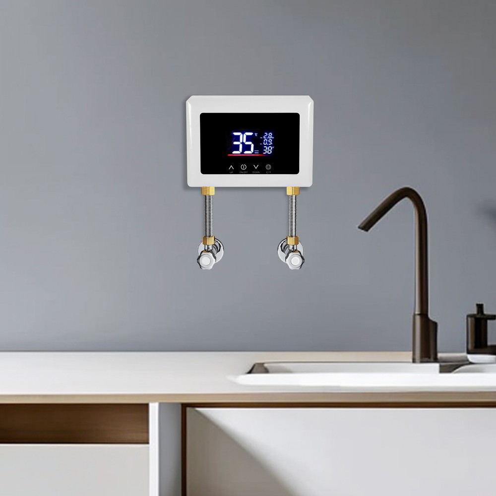Electric Water Heater, Electric Water Heater with LED Display, Instant Electric