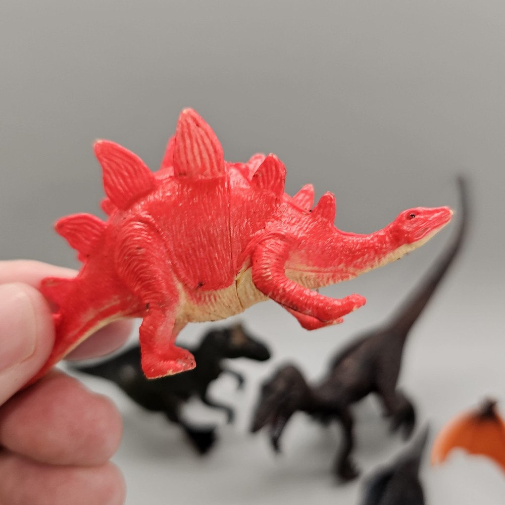 Lot of 10 Plastic Dinosaur Figures