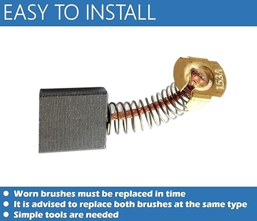 8 Pack Replacement Carbon Brush CB154 CB-154 Compatible with Makita Power Tools