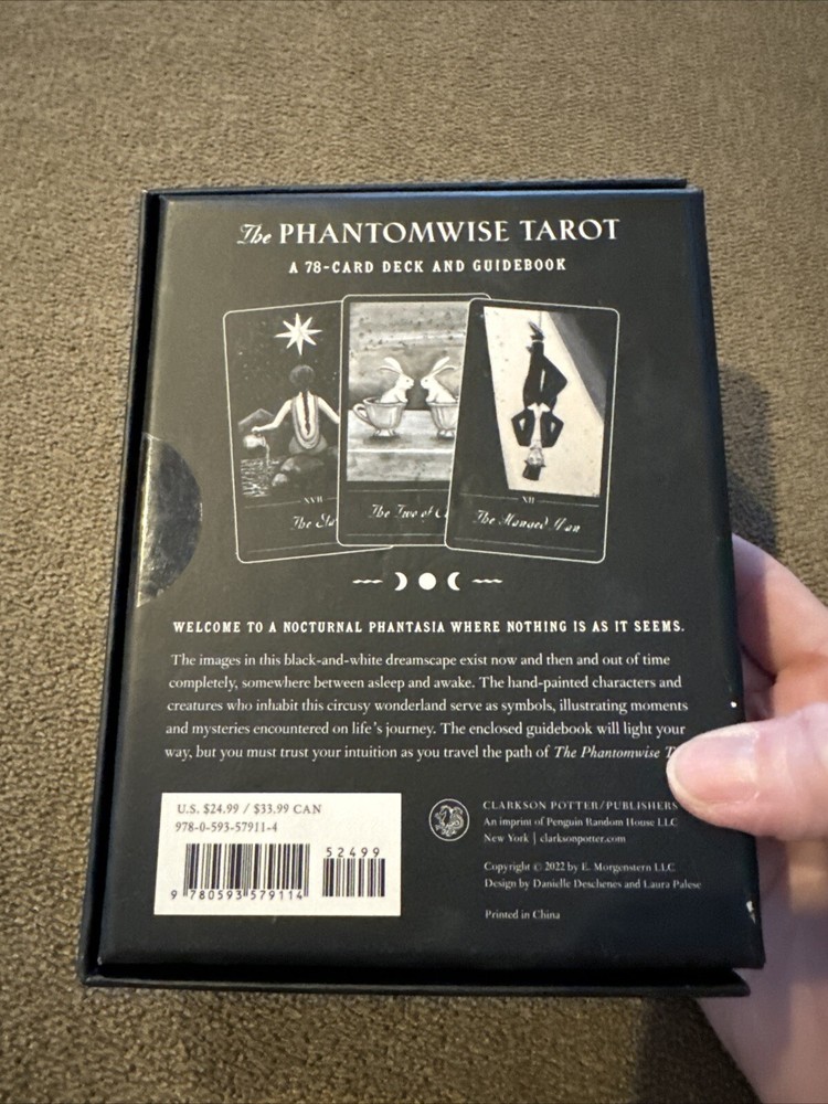 The Phantomwise Tarot: A 78-Card Deck and Guidebook Tarot Cards (TD)