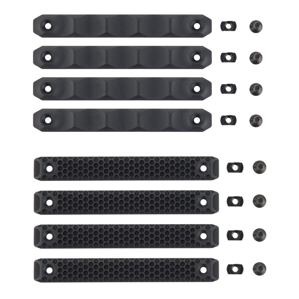 12cm Tactical MLOK Rail Covers Panel for M-lok System Airsoft Weapon Accessory