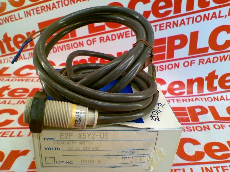 OMRON E2F-X5Y2-US / E2FX5Y2US (USED)