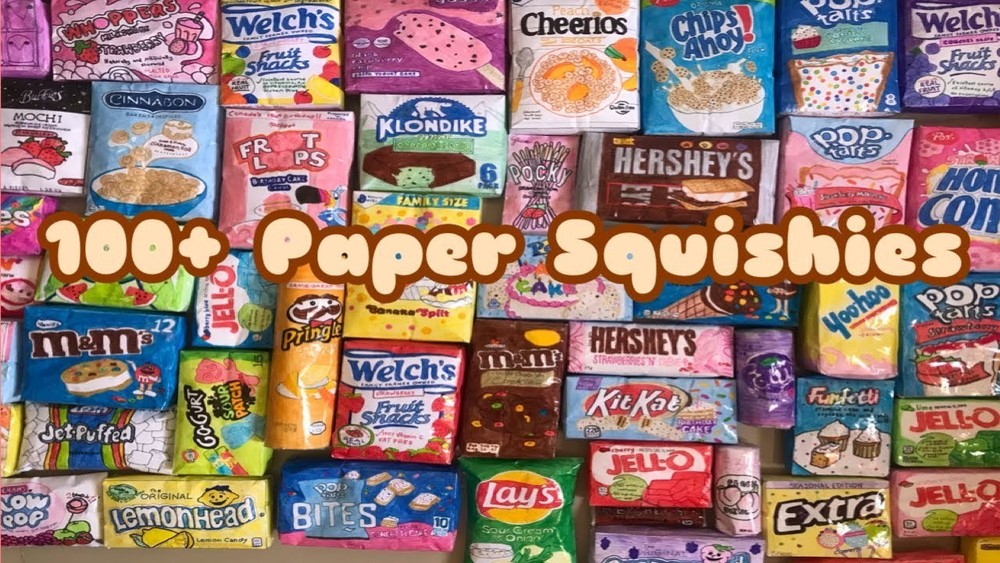 Paper Squishies Handmade