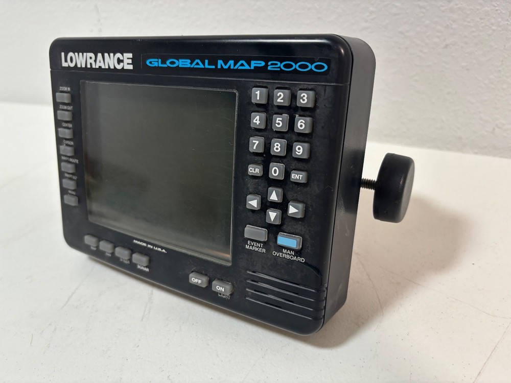 Lowrance GlobalMap 2000 Marine GPS Chartplotter Navigation Global Map Eagle