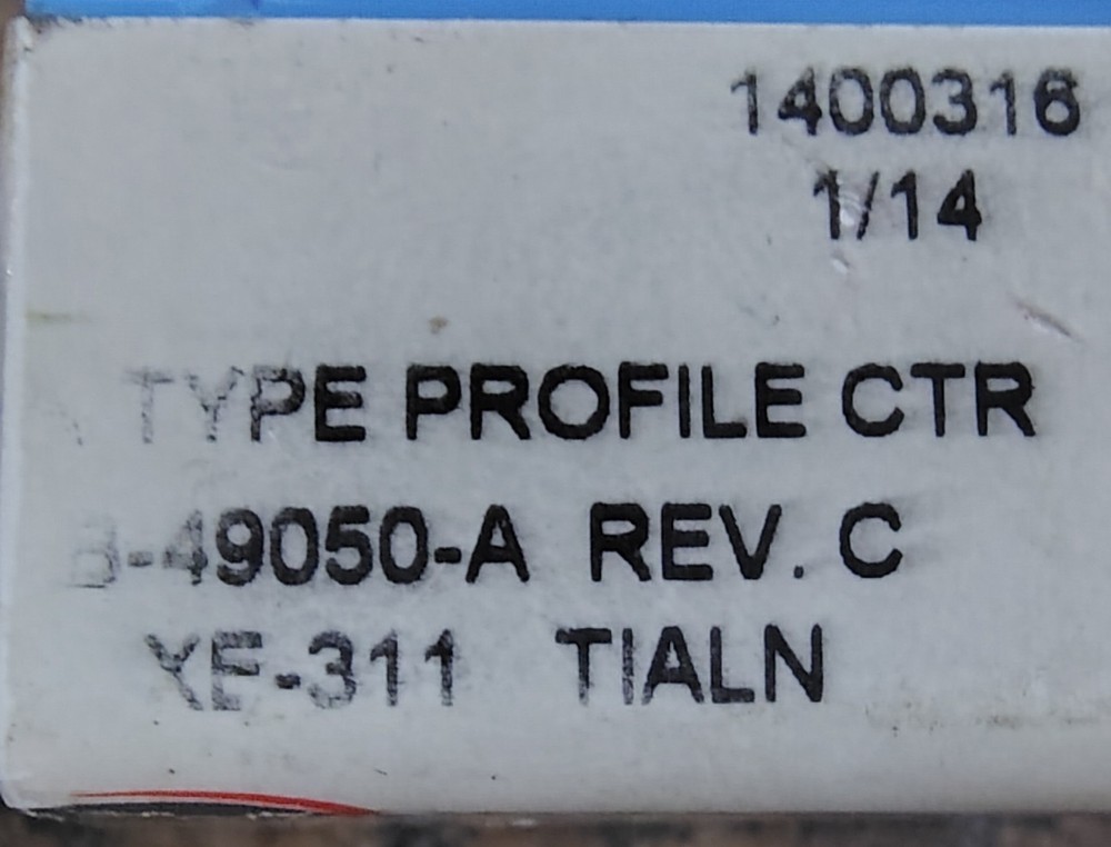 🗽6 FLUTE PROFILE CUTTER