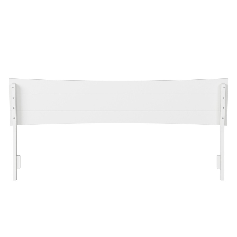 Phoenix King Solid Wood Headboard in White