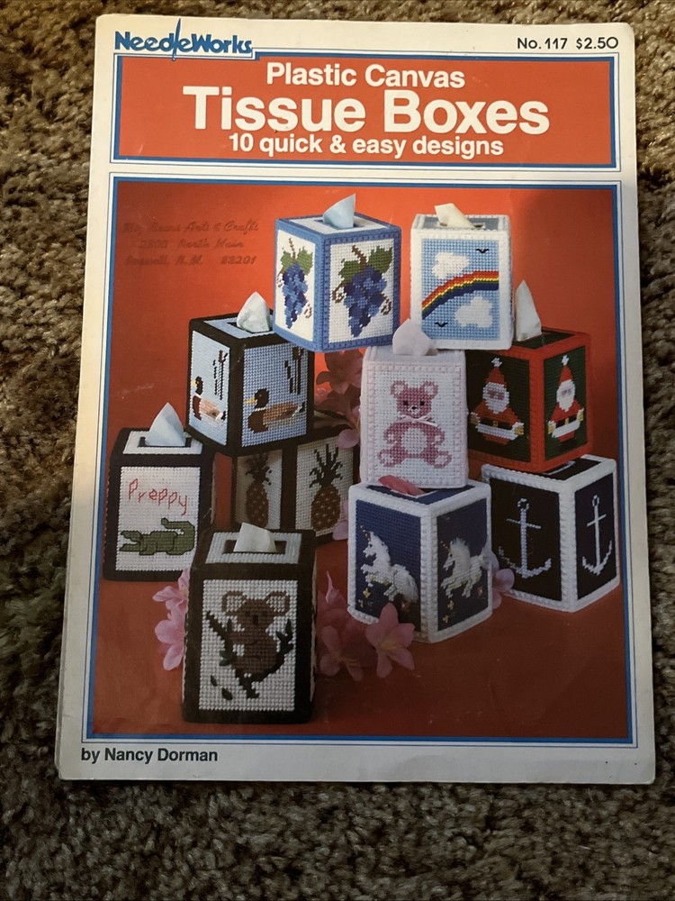 19 Plastic Canvas Pattern Books/ Great Condition/ See Pictures