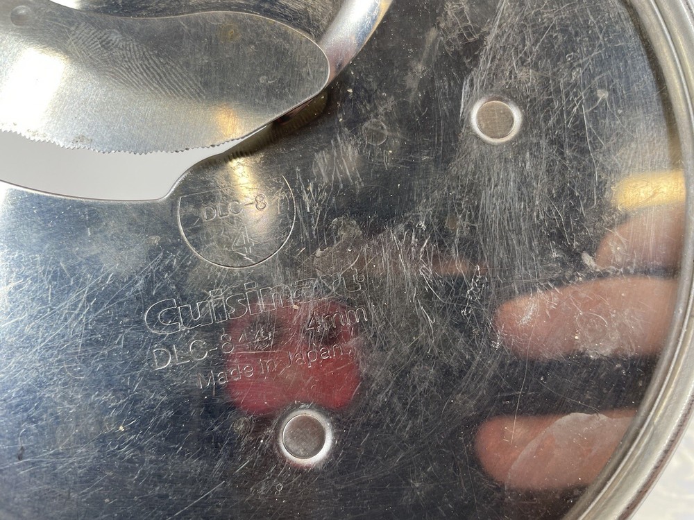 Cuisinart DLC-844 DLC-837M Original Food Processor Replacement Discs For Slicing