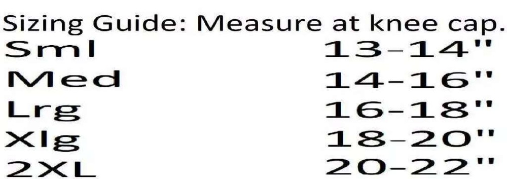 Curad Neoprene Pull-Over Knee Support with Closed Patella Design Black Large