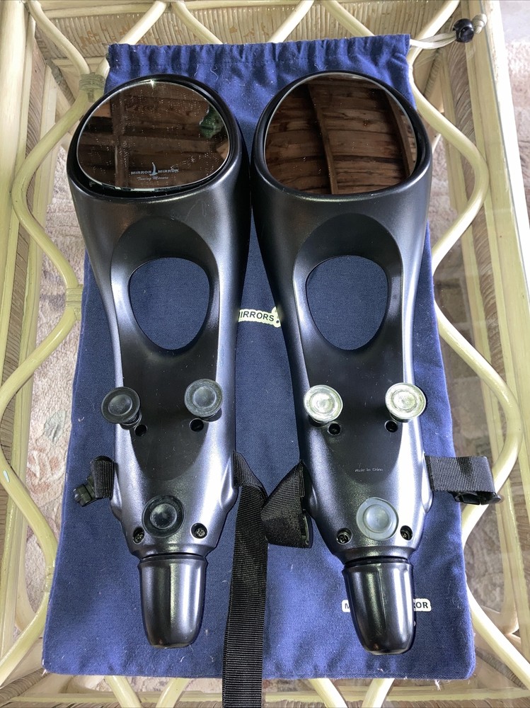 2 CIPA Universal Adjustable Towing Mirrors Fits Left  And Right Side