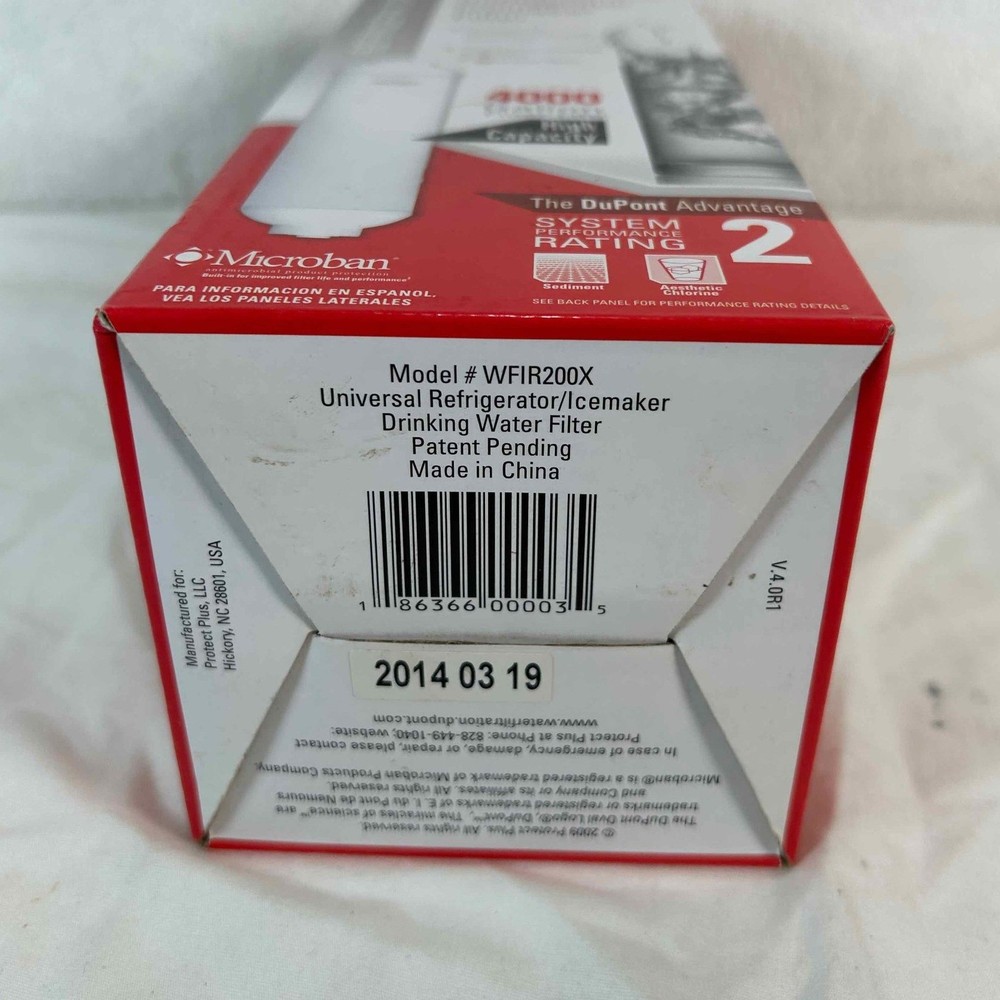 DuPont WFIR200X Universal Direct Connect Refrigerator Icemaker Water Filter NEW