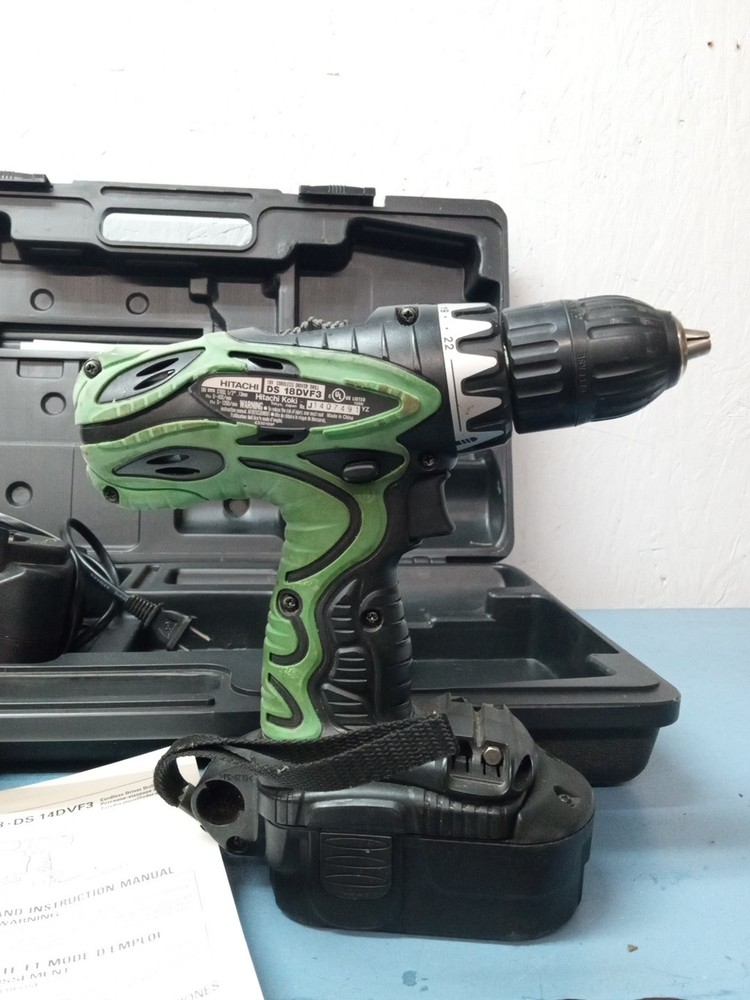 Hitachi 18V Drill Combo Kit In Case (LL)