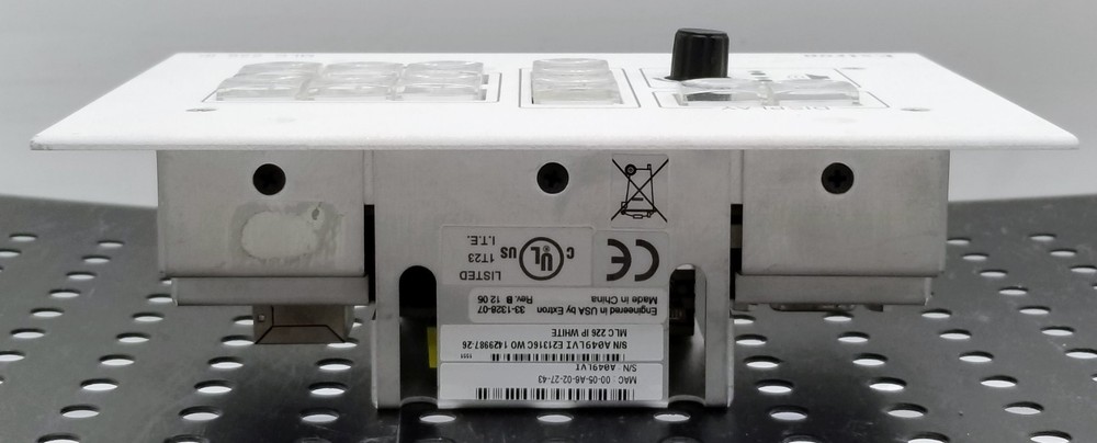 Extron MLC 226 IP MediaLink Controller Enhanced Control Panel (White)
