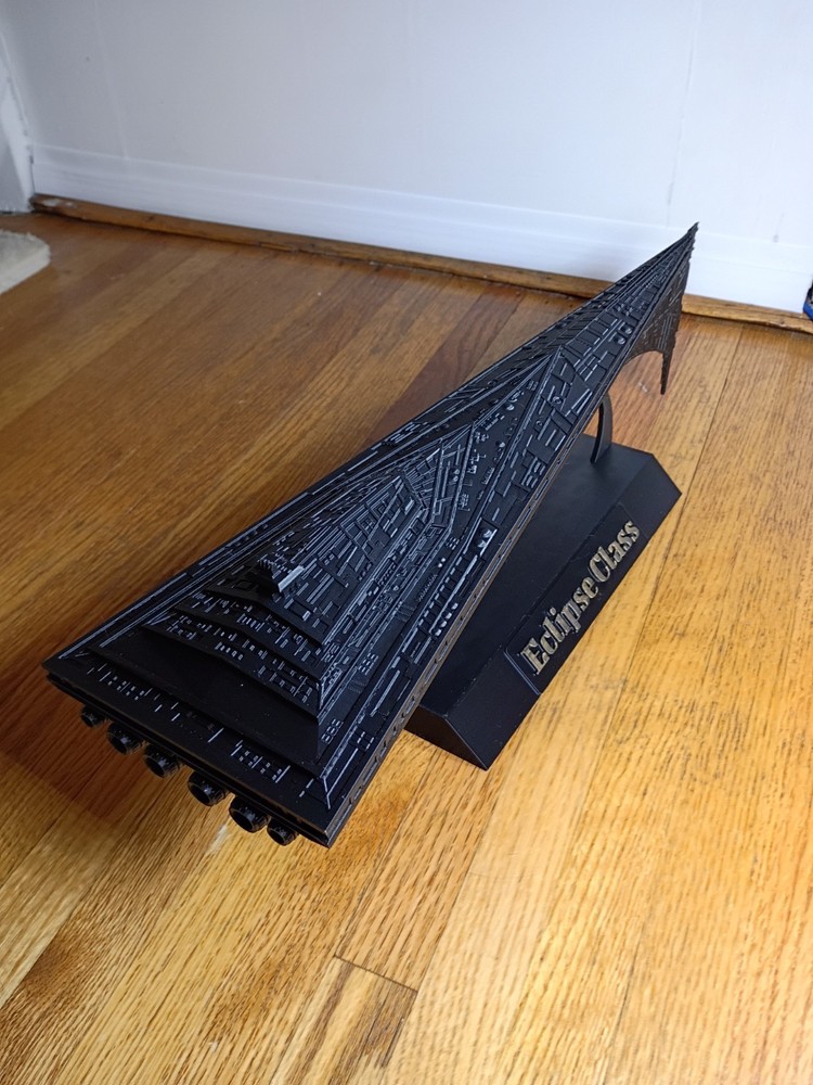 Star Wars Armada Eclipse Super Star Destroyer Full Scale With Display Stand