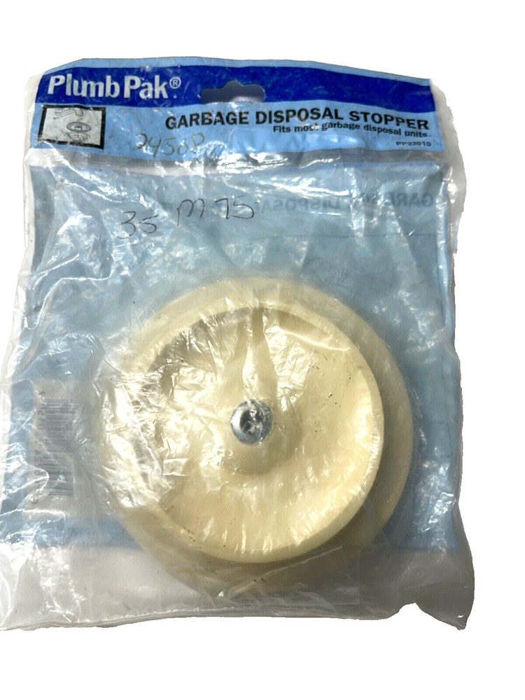 Plumb Pack garbage disposal sink stopper old stock PP22015