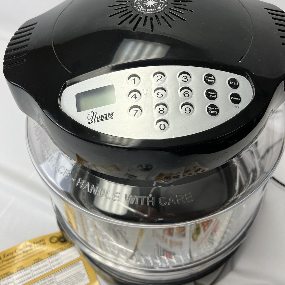 Nuwave Pro Plus Infrared Oven Model 20321 With Manual & Extender Ring Kit TESTED