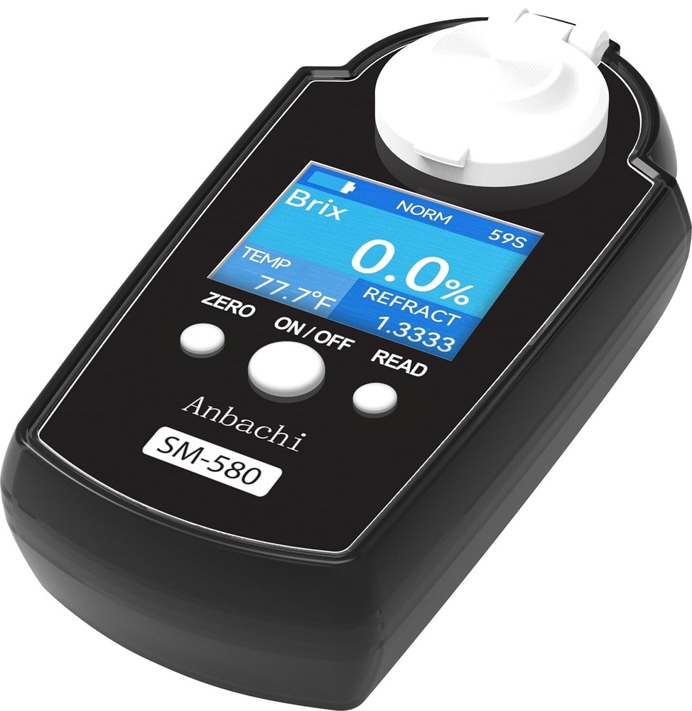 Digital Refractometer Digital BRIX Tester Sugar Meter Ideal for Drinking Water B