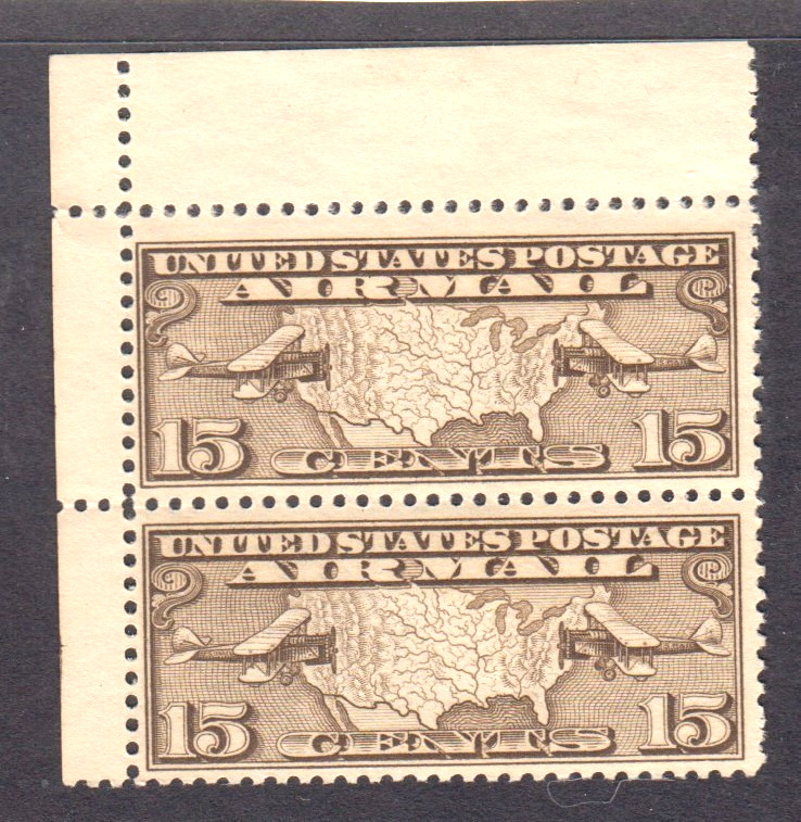 US  SCOTT # C8 AIRMAIL PAIR 1926  MINT OG NH    kh90