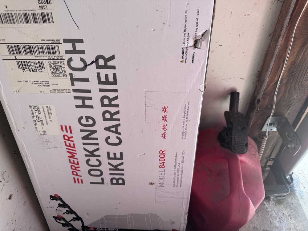 Bike Carrier 4 Bikes Locking Hitch