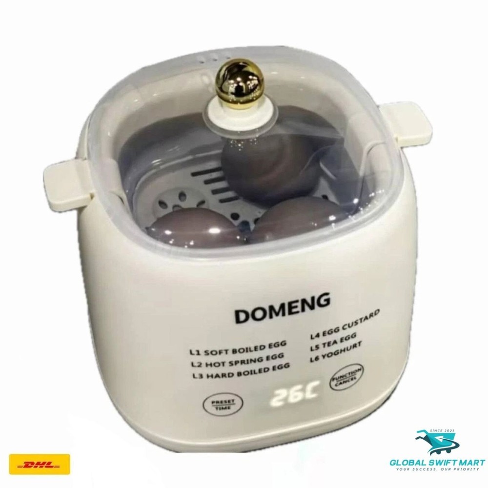 Electric Egg Boiler Multi-Purpose Automatic Egg Cooker Half-Boil & Hard-Boil Egg