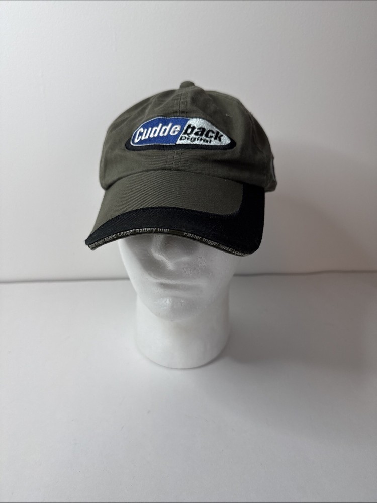 Cuddeback Digital Black Baseball Cap Adjustable