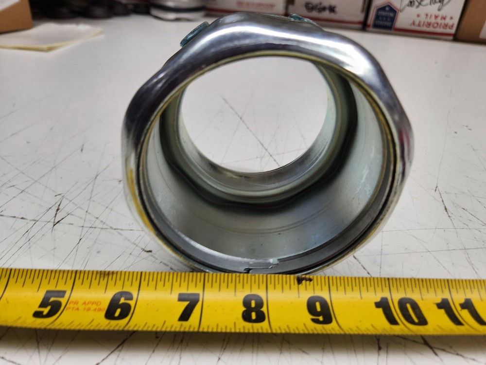 Southwire 3" Threaded End Connection Steel EMT Compression Connector New