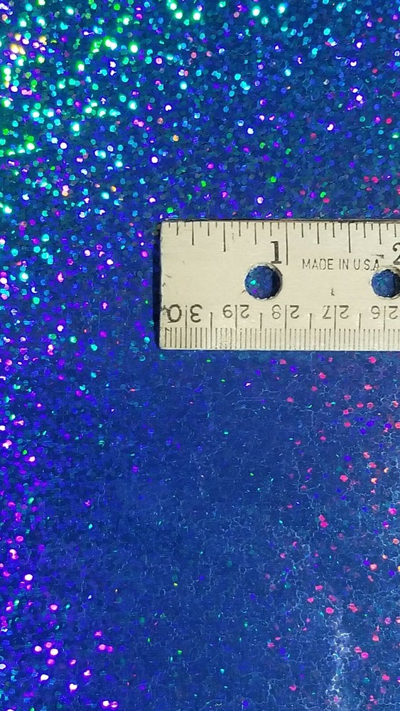 Sky Blue Sequins Sign Vinyl 24" x 10 ft