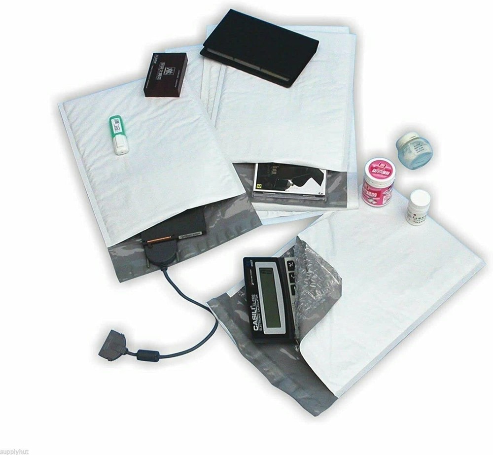 200 Pack #2 Poly Bubble Padded Envelopes 8.5x12 Inch Mailers