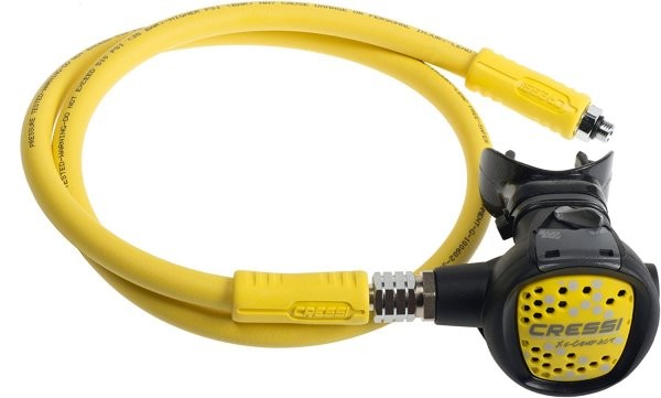 Cressi MC9 Compact Pro Regulator Package w/ Compact Octo, Mini SPG PSI Pressure