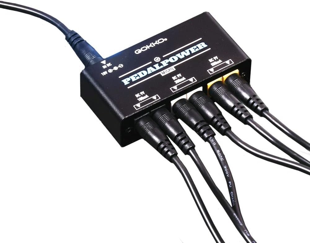 GK-37 Mini Pedal Power Supply 6 Outputs