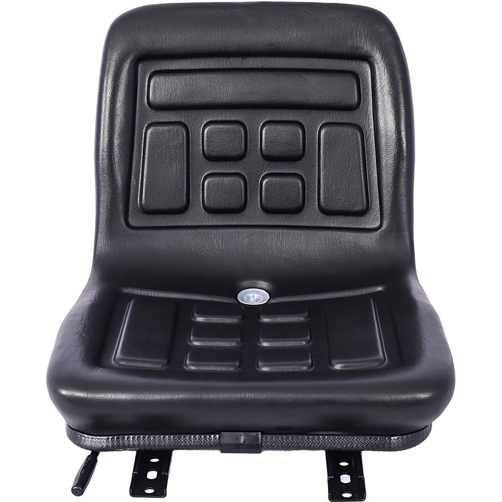 Universal Tractor Seat Replacement Seat Horizontally Adjustable Padded Seat