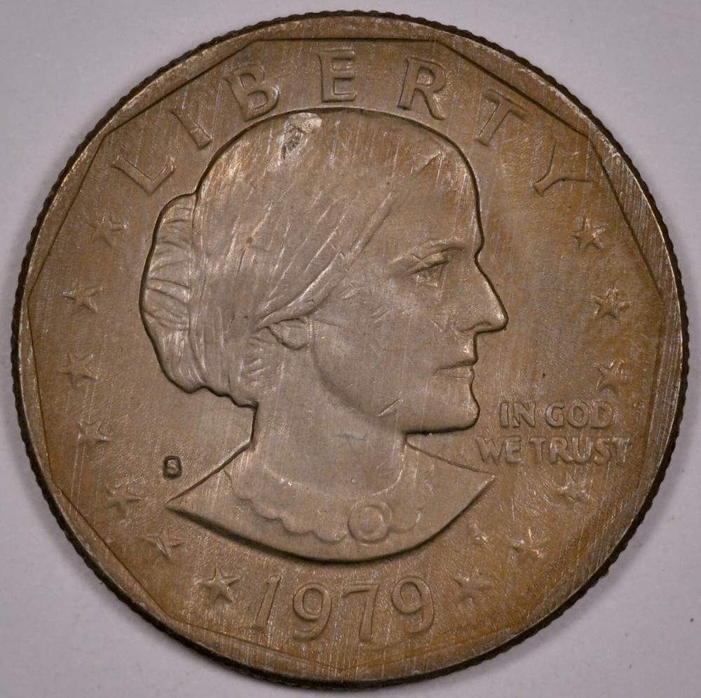 $1 1979 S SBA uncirculated, toned (E9)