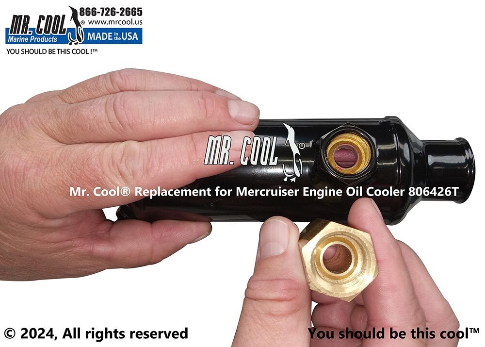 806426T Mercruiser Engine Oil Cooler