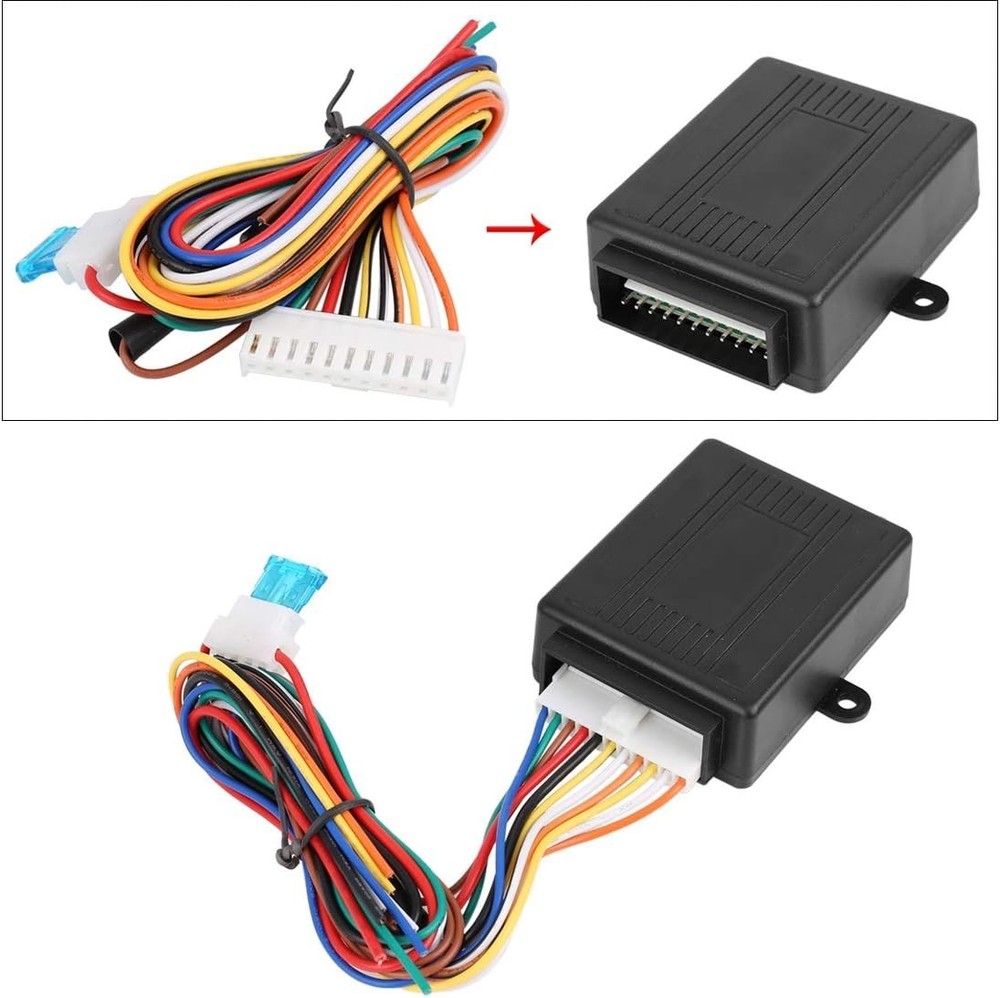 12V Vehicle Keyless Entry Kit - Remote Lock Unlock Trunk