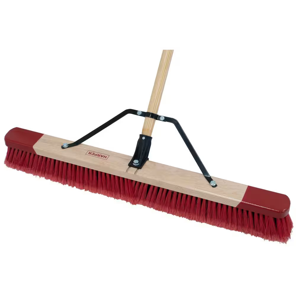 30" ASSEMBLED Push Broom