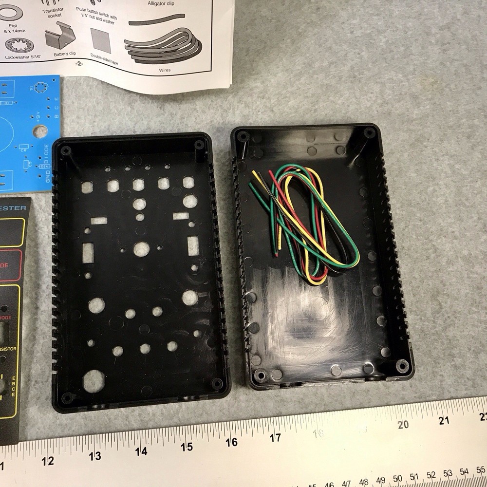 Elenco Transistor Diode Tester Kit Model DT-100K Unassembled Precise Project Kit