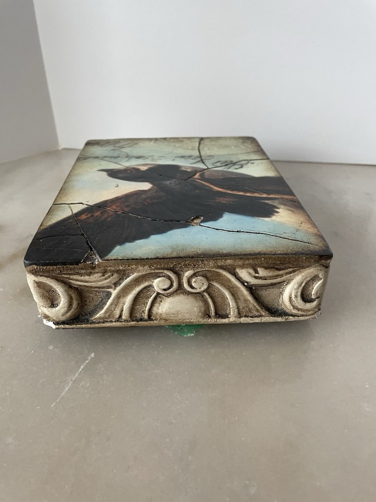 Sid Dickens Memory Block T-118 Bird In Flight RARE Retired Tile