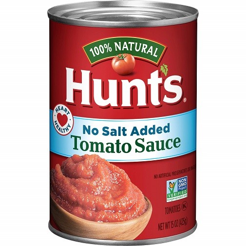 Hunt's No Salt Added Tomato Sauce 3 Pack