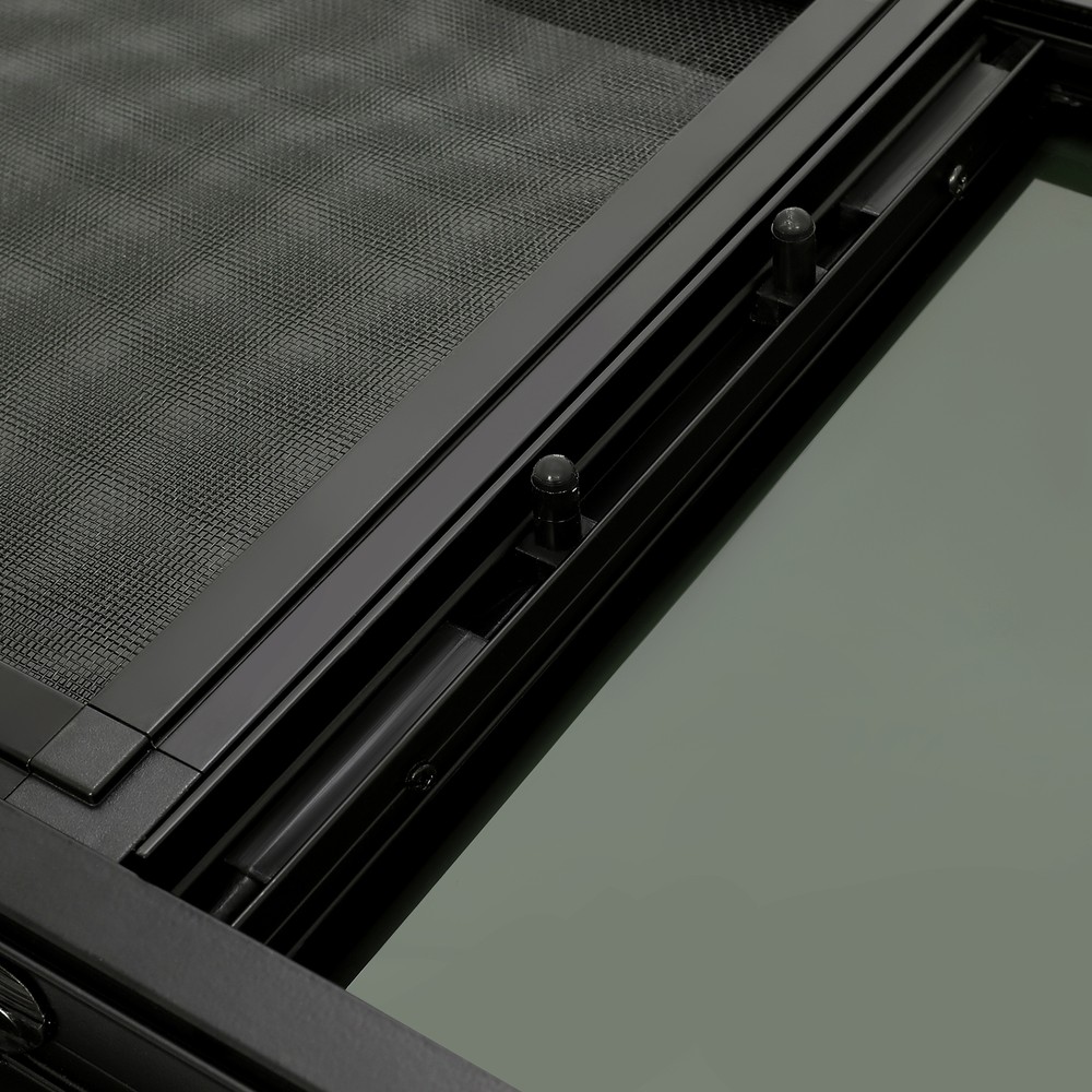 2 Pack 12 x 22 Wall Vertical RV Window Cargo Trailer W/ Screen & Trim Ring