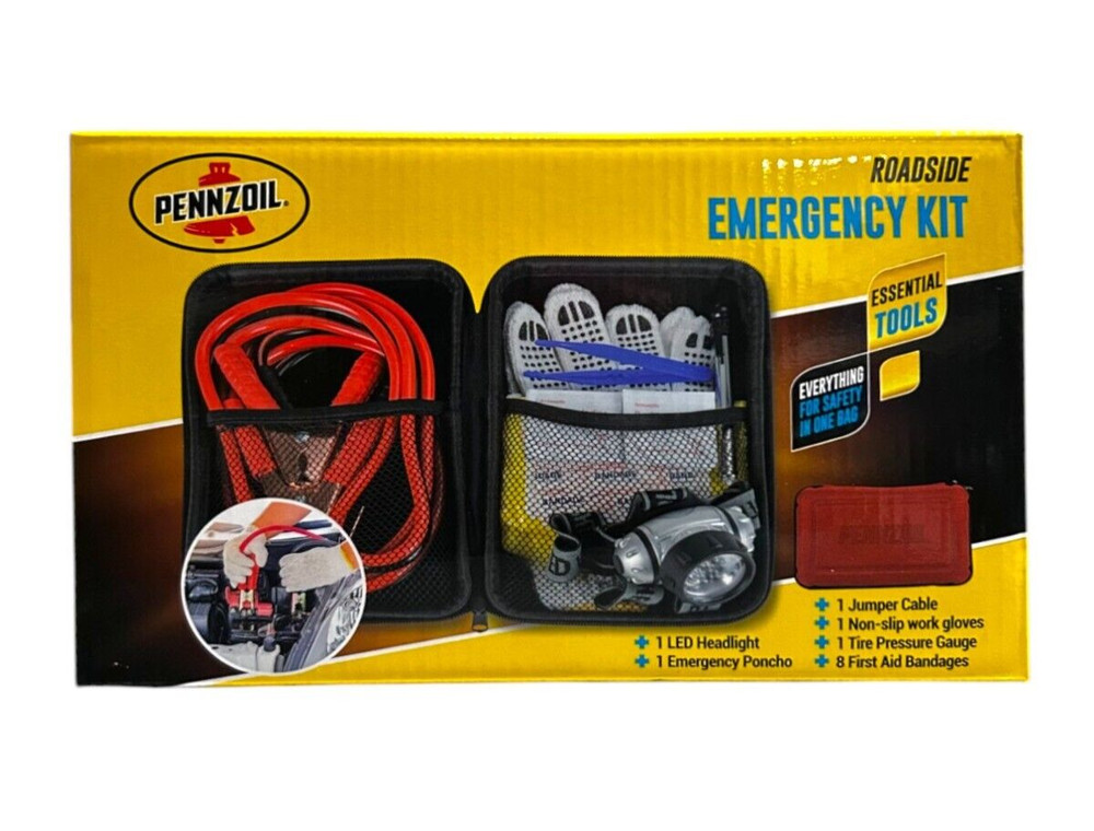 Pennzoil Roadside Emergency Kit