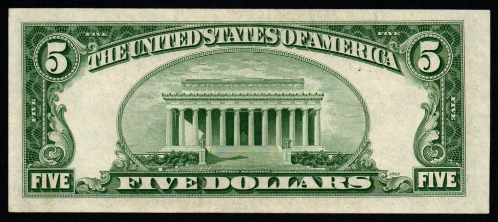 1953A $5 BEAUTIFUL GEM UNCIRCULATED Silver Certificate STAR Note! Gem STAR Note!