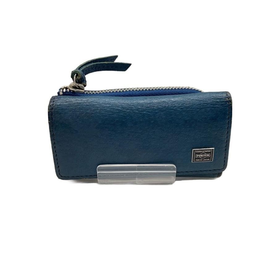 PORTER Key Case Navy Men’s Plain