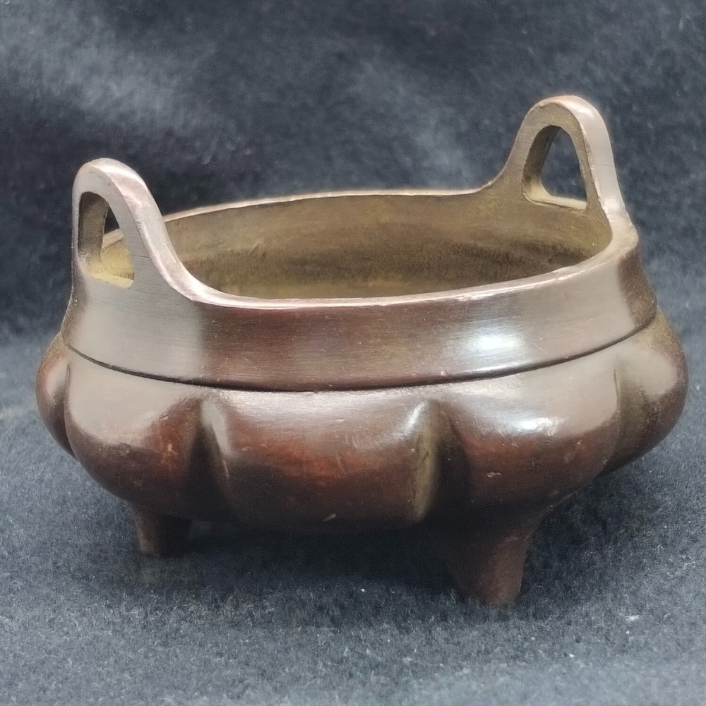 Large pumpkin incense burner