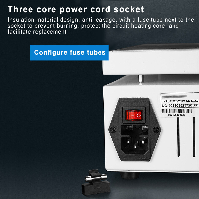 20*20CM Hot Plate Electronic Preheating Station for BGA Heating Work Tool Set