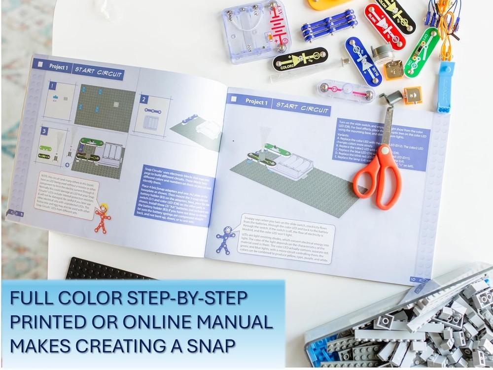 BRIC: Structures | Brick & Electronics Exploration Kit | Over 20 Stem & Brick...