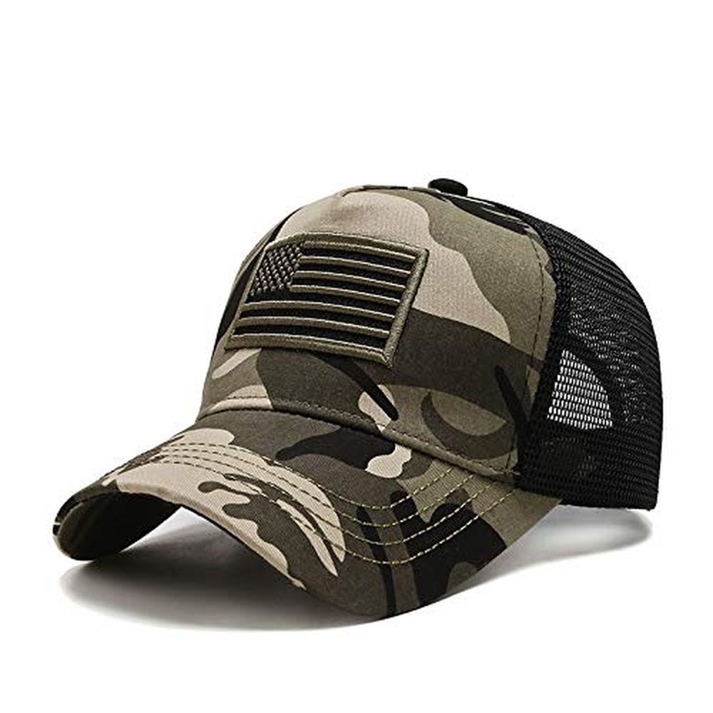 Mesh Baseball Caps One Size-Medium Camo 1