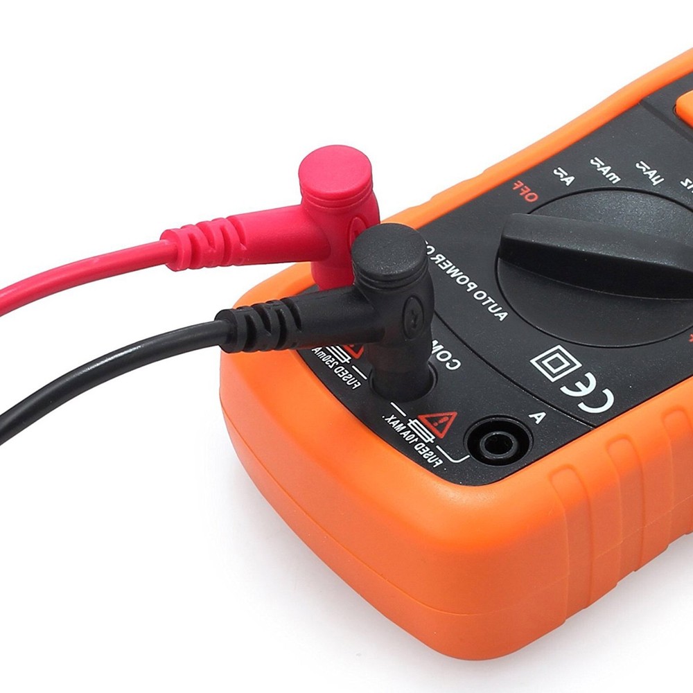 2 Pair Multimeter Voltmeter Cable Thin Needle Tester Unique Probe Test Lead Cord